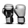UFG Metallic Boxing Gloves MMA Muay Thai Bag Work Training & Fight (Silver, 12oz) view 4