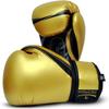 UFG Metallic Boxing Gloves MMA Muay Thai Bag Work Training & Fight (Gold, 12oz) view 1