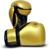 UFG Metallic Boxing Gloves MMA Muay Thai Bag Work Training & Fight (Gold, 12oz) view 3