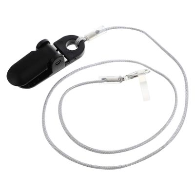 Scicalife Hearing Aid Lanyard Single Ear Strap with Clip for Seniors Anti-Lost Hearing Aid Protector Comfortable Secure Fit for Outdoor and Daily Use 16.53In