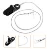 Scicalife Hearing Aid Lanyard Single Ear Strap with Clip for Seniors Anti-Lost Hearing Aid Protector Comfortable Secure Fit for Outdoor and Daily Use 16.53In view 3