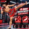 MRX Muay Thai Shorts for Men Training, Kickboxing, Fighting, Boxing Shorts for Martial Arts, Grappling, Cage Fight, BJJ Red XX-Small view 2