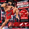 MRX Muay Thai Shorts for Men Training, Kickboxing, Fighting, Boxing Shorts for Martial Arts, Grappling, Cage Fight, BJJ Red XX-Small view 4