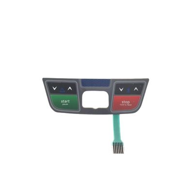 Console Overlay Decal 1000300302 Works W Hz Fitness CT7.2 T202-03 Treadmill