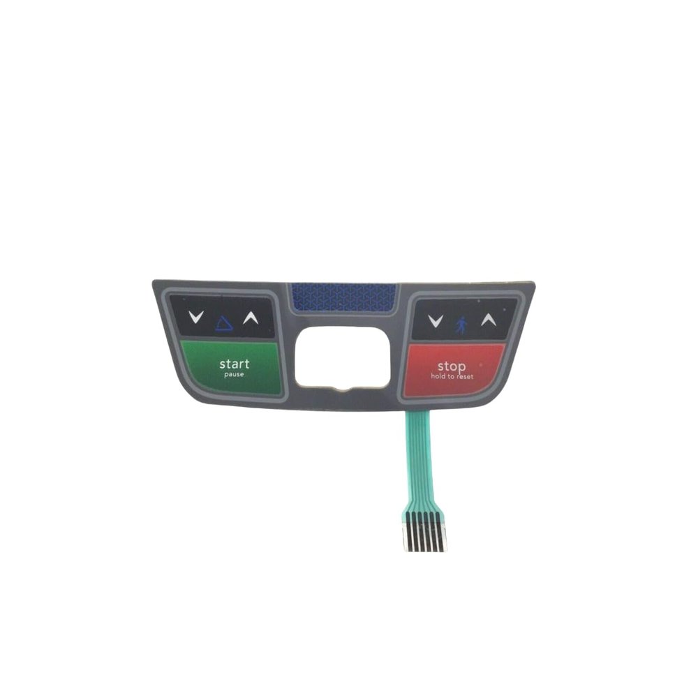 Console Overlay Decal 1000300302 Works W Hz Fitness CT7.2 T202-03 Treadmill