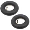 Set of 2 Inner Tubes Size 9X3.5-4 TR87 Bent Tip Electric Scooter Powerchair Mini Bike view 1