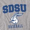 South Dakota State University Official Baseball Unisex Adult T-Shirt, Athletic Heather, 5X-Large view 2