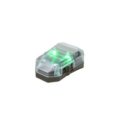 ArmorMason Gen 4 IR + Visible LED IFF Helmet Strobe (Tan Body, Green LED)
