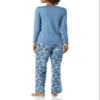 Amazon Essentials Disney | Marvel | Star Wars Women's Flannel Pajama Sleep Sets, Nightmare Santa Jack - Womens, Small view 2