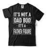 Silk Road Tees Dad BOD Father Figure Mens Funny T-Shirt Father's Day Daddy Tee Shirt Large Black view 1