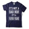 Silk Road Tees Dad BOD Father Figure Mens Funny T-Shirt Father's Day Daddy Tee Shirt Large Black view 3