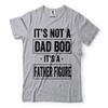 Silk Road Tees Dad BOD Father Figure Mens Funny T-Shirt Father's Day Daddy Tee Shirt Large Black view 4