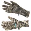 DOING SOMETHING GREAT DSG Outerwear Women D-Tech Hunting Liner Glove - Moisture Wicking, 4-Way Stretch, Lightweight (Realtree Max-5 2.0, X-Large) view 1