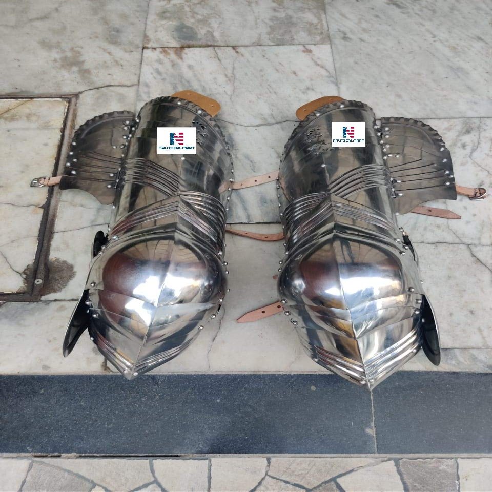 Nautical-Mart Medieval Reenactment Gothic Upper Leg Armor