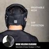 Elite Sports Best Boxing Headgear, Training Sparring Safety Head Guard for MMA, Kickboxing Trainees, Muay Thai, and Boxing for Adult Men (Black) view 3