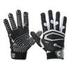 Cutters Football Glove Game Day Receiver. Silicone Grip Glove for Receivers. Adult and Youth Sizes (Adult - L/XL, Black) view 1