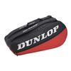 Dunlop Sports CX Club 6-Racket Tennis Bag, Black/Red view 1