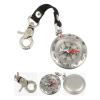 1pc Compass Keychain Retro Compass Key Ring Hiking Holder Decoration -Chain Pendent Bag Pendent Zinc Alloy Chain Climbing view 4