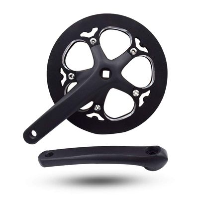 DRIFT MANIAC Bike Crankset 52T 130BCD 170mm Crank Arm Set Square Taper for City Folding Bicycle