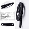 DRIFT MANIAC Bike Crankset 52T 130BCD 170mm Crank Arm Set Square Taper for City Folding Bicycle view 3