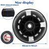 80mm x 24mm Flash Rear Wheel M8x65mm Screw Sets for Foldable Micro Mini 3 Wheel Kids Scooter Kickboard Axle Repair Tool (Black) view 2