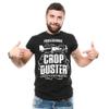 Silk Road Tees Crop Duster T-Shirt Farmer Farming Plane Crop Dusting Profession Mens Shirt Small Gray view 4