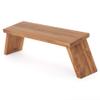 Belari Teak Meditation Bench - Meditation Seat - Meditation Stool - Kneeling Meditation Chair - Portable Folding Meditation Bench - Seiza Yoga Meditation Bench - Prayer Bench (Teak) view 1