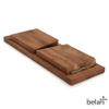 Belari Teak Meditation Bench - Meditation Seat - Meditation Stool - Kneeling Meditation Chair - Portable Folding Meditation Bench - Seiza Yoga Meditation Bench - Prayer Bench (Teak) view 3