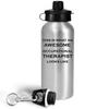 Art by Chelsydale Gifts for Awesome Occupational Therapist Water Bottle Tumbler 20oz Portable Drinkware - OT Therapists Therapy Center Clinic Assistant Women Men Funny Cute Gag - What Looks Like view 2