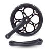 DRIFT MANIAC Bike Crankset 52T 170mm Crank Arm Set Square Taper Single Chainring for City Folding Bicycle view 1