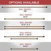 Bamboo Stick 2 PC Combo for Walking, Balance, Strength Training, Stretching & Added Mobility & Flexibility, 2 Sticks Included view 2