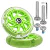 120mm x 28mm Flash Front Wheel M8x47mm Screw Sets for Foldable Micro Mini 3 Wheel Kids Scooter Kickboard Axle Repair Tool (Green) view 1