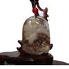 2.1" China Certified Nature Hetian Nephrite Jade Auspicious Tiger Hand Carved Necklace Pendant 5769 view 1