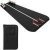qiuqiu Golf Putting Practice Supplies, Golf Putting Mat Indoor/Outdoor Golf Putting Alignment Training Aid with Line view 2