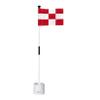 KINGTOP Golf Flagstick Mini, Putting Green Flag for Yard, 3 Feet Flagpole 2-Section Design, Golf Pin Flags Hole Cup Set, 4" Putting Cup, 1-Pack view 1