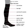 Love Sock Company Women's Mid-Calf White Dress Socks with Heart Patterns - Organic Cotton (Mini Hearts White) view 4