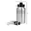 Art by Chelsydale Gifts for CFO Water Bottle Tumbler 20oz Portable Drinkware - Chief Financial Officer CFOO Office Corporate Business Executive Finance Funny Cute Gag Idea - Hate Being Sexy view 3
