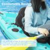 Kayak Seat Thickened Padded Kayak Seat Extra Thick Padded Sit-On-Top Canoe Seat Cushioned - Deluxe Fishing Boat Seat with 4 Pairs Fixed D-Ring & 4 Tie Down Pad Eyes and Screws for Kayaks Boats Canoes view 4