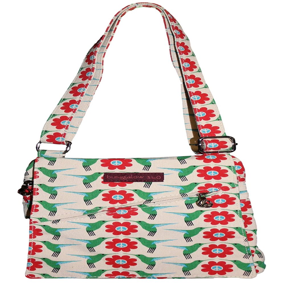 bungalow 360 Small Messenger Bag (Hummingbird)
