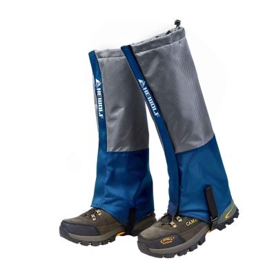 Leg Gaiters Unisex Leg Gaiters Waterproof Snow Boots Outdoor Leggings, Hiking Mudguard Shoe Covers, Used for Jungle Hunting, Running, Horse Riding and Snow Climbing (Color : B, Size : M)