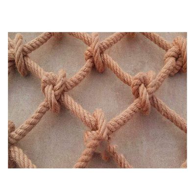 Kids Climbing Net Garden Netting Anti-Wear Hemp Rope Net Rock Wall Climb Net Cargo Net Kids Training Net Large Mesh Multi-Size Safety and Environmentally Dia 4mm Kids Decoration Mesh