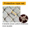 Kids Climbing Net Garden Netting Anti-Wear Hemp Rope Net Rock Wall Climb Net Cargo Net Kids Training Net Large Mesh Multi-Size Safety and Environmentally Dia 4mm Kids Decoration Mesh view 2