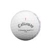 Callaway 2021 Chrome Soft X LS Golf Balls (One Dozen) White Triple Track view 2