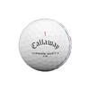 Callaway 2021 Chrome Soft X LS Golf Balls (One Dozen) White Triple Track view 4