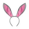 Newborn Infant Baby Girl Boy First Easter Outfit 1st Birthday Cake Smash Set Bunny Ear Headwear Y-back Suspenders Bow Tie Shorts Pants Diaper Cover 4pcs Clothes Photo Props Gray Bunny 3-24 Months view 2