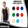 ALLNTRENDS Men's Tank Top Gym Top Workout Tank Training Gift (XL, Black) view 4