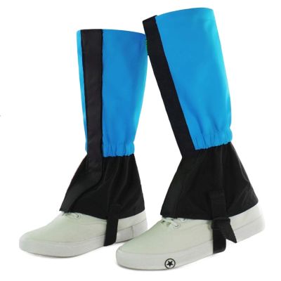 ZXFF Leg Gaiters Outdoor Snow Climbing Leg Gaiters, Hiking Mudguard Leggings Shoe Covers, Suitable for Wild Camping, Jungle Hunting, Mountaineering and Hiking (Color : A, Size : One size)