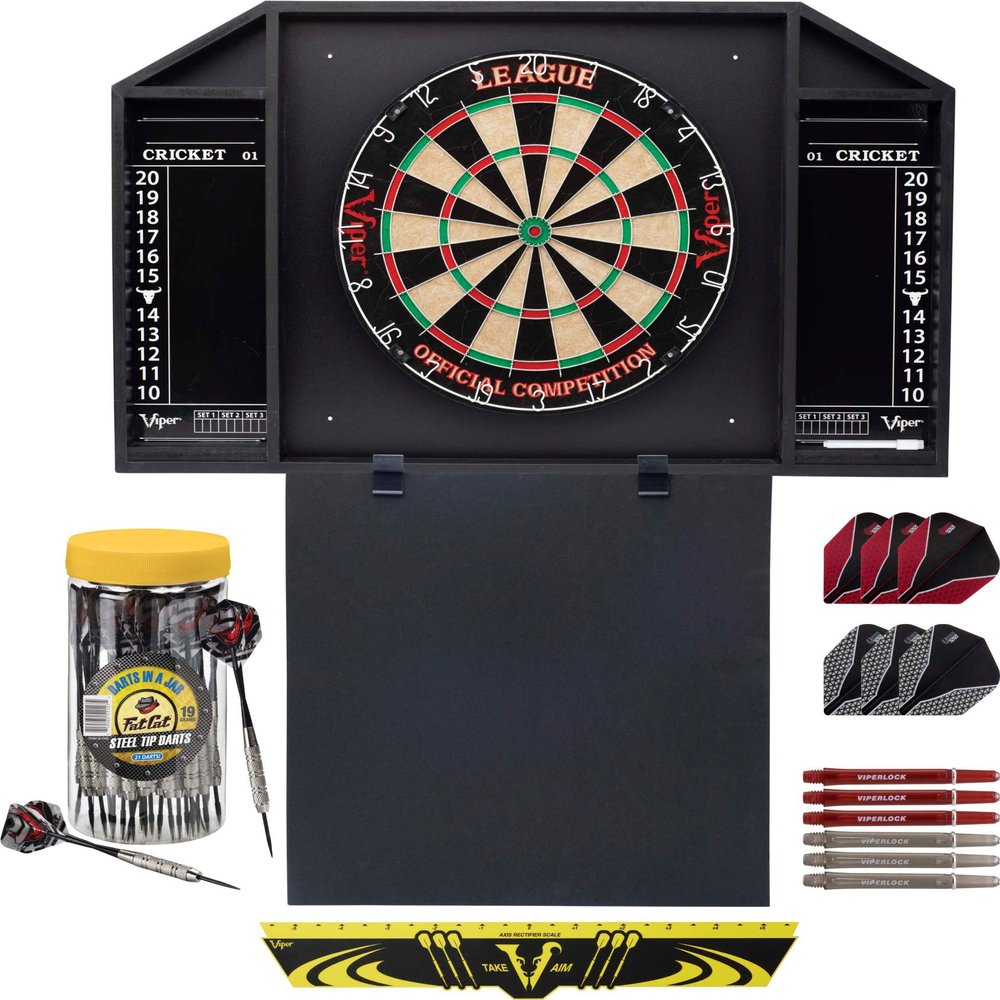 Viper by GLD Products Resolute Dart Backboard Play-Ready Bundle
