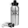 Art by Chelsydale Gifts for Badass CFO - Looks Like - Water Bottle Tumbler 20oz Portable Drinkware - Chief Financial Officer CFOO Office Corporate Business Executive Finance Funny Cute Gag Idea view 2