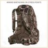 Badlands 2200 Hunting Backpack with Built-in Meat Hauler, Mud, Medium view 3